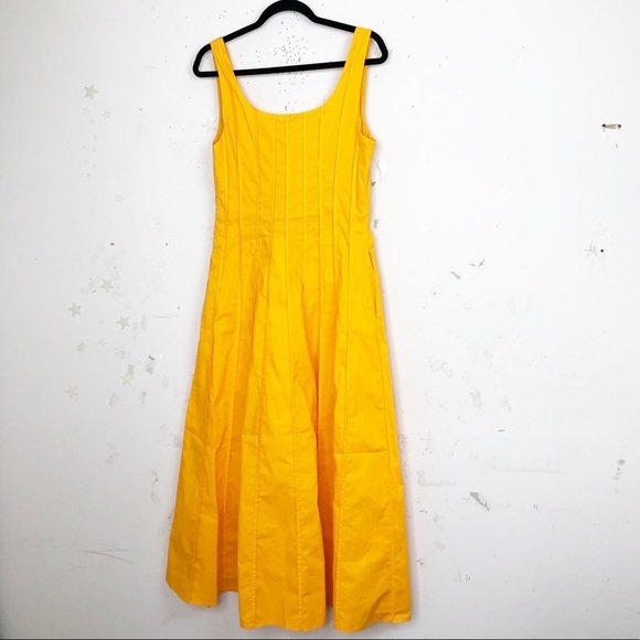 𝅺Nicholas Talullah Orange midi chanterelle dress - Picture 7 of 13